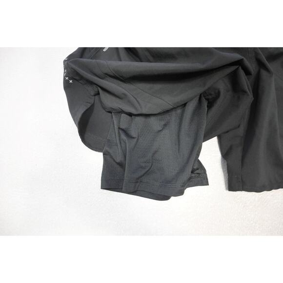 Puma Running Joggers Gym Shorts Lined Black Performance Athletic Mens Sz XL - Picture 5 of 8